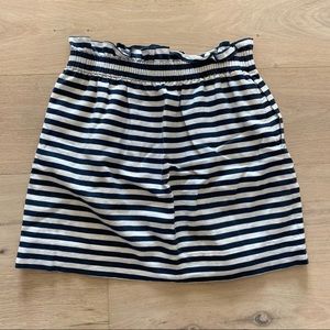 J. Crew Linen Stripe Skirt